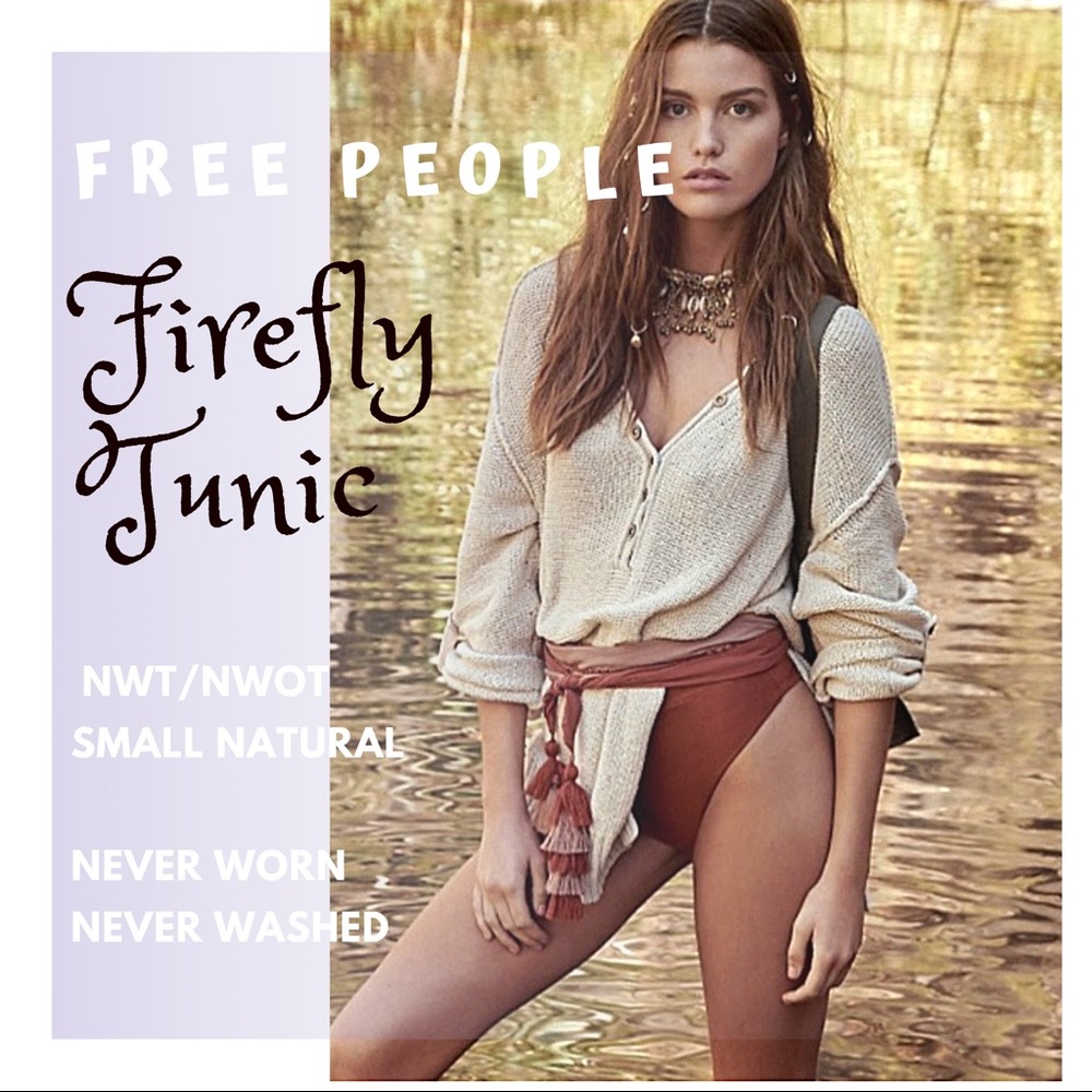Free People Firefly Tunic NWT